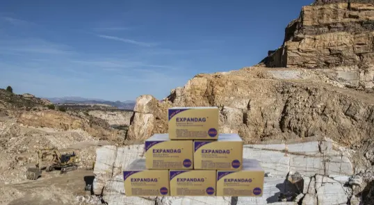 Why do companies prefer to use Expansive Mortar for mining?